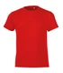 Футболка детская Sol's Regent Fit Kids, красная - фото № 1