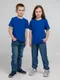 Футболка детская Sol's Regent Kids 150, ярко-синяя - фото № 7