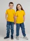 Футболка детская Sol's Regent Kids 150, желтая - фото № 7
