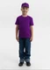 Футболка детская Stan 06U, 140 гр/м2, фиолетовая - фото № 4