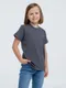 Футболка детская T-Bolka Kids, темно-серая - фото № 4