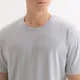 Футболка хлопковая Kris, светло-серая - фото № 4