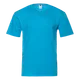 Футболка хлопковая Stan 02, 160 гр/м2, бирюзовая - фото № 1