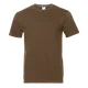 Футболка хлопковая Stan 02, 160 гр/м2, коричневая - фото № 1