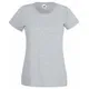 Футболка женская Fruit of the Loom Lady-Fit Valueweight T 165, серая - фото № 1