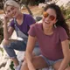 Футболка женская Fruit of the Loom Lady-Fit Valueweight T 165, солнечно-желтая - фото № 4