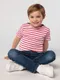 Футболка детская Sol's Miles Kids, белая/красная - фото № 3