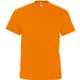 Футболка мужская с V образным вырезом Sol's Victory 150, оранжевая - фото № 1