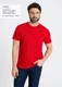 Футболка мужская Stan 08U, 180 гр/м2, красная - фото № 2