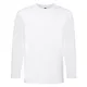 Футболка с длинным рукавом мужская Fruit of the Loom Super Premium Long Sleeve, белая - фото № 1