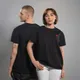 Футболка «Мир» Shirt Story, черная - фото № 3