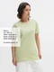 Футболка унисекс Sol's Regent 150, салатовая - фото № 8