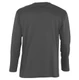 Футболка с длинным рукавом унисекс Sol's Monarch 150, темно-серая - фото № 2