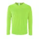 Лонгслив спортивный из сетки мужской Sol's Sporty LSL Men, неоново-зеленый - фото № 1