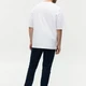 Футболка унисекс оверсайз Stan, 260 гр/м2, белая - фото № 6