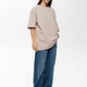 Футболка унисекс оверсайз Stan, 260 гр/м2, бежевая - фото № 6