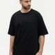 Футболка унисекс оверсайз Stan, 260 гр/м2, черная - фото № 4