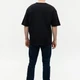 Футболка унисекс оверсайз Stan, 260 гр/м2, черная - фото № 6