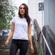 Футболка женская JRC California Lady 150, белая - фото № 8