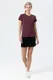 Футболка женская Sol's Regent Fit Women, бордовый меланж - фото № 7