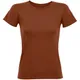 Футболка женская Sol's Regent Fit Women, коричневая - фото № 1