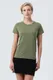 Футболка женская Sol's Regent Fit Women, меланж хаки - фото № 4