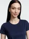 Футболка женская Sol's Pioneer Women, темно-синяя - фото № 6