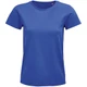 Футболка женская Sol's Pioneer Women, ярко-синяя - фото № 1