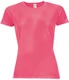 Футболка женская Sol's Sporty Women 140, розовая - фото № 1