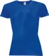 Футболка спортивная из сетки женская Sol's Sporty Women 140, ярко-синяя - фото № 1