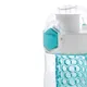 Герметичная бутылка для воды с контейнером для фруктов Honeycomb, бирюзовый - фото № 7