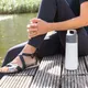 Герметичная вакуумная бутылка для воды Hydrate, белый - фото № 5