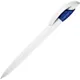 Ручка шариковая пластиковая Lecce Pen Golf White, белая / темно-синяя - фото № 1