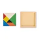 Головоломка из дерева Tangram, разноцветная - фото № 2