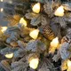 Гирлянда Cosy Poms, белая - фото № 1