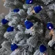 Гирлянда Cosy Poms, синяя - фото № 1