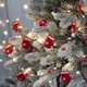 Гирлянда Merry Mittens, красная - фото № 2