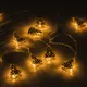 Гирлянда светодиодная Golden Lights, золотистая - фото № 2