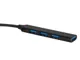 Хаб Evolt Link с коннектором 2 в 1: USB-C и USB-A, черный - фото № 2