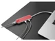 Хаб Rombica Chronos, USB Type-C 3.0, красный - фото № 8