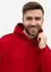 Худи унисекс оверсайз Stan Интерсофт, 350 гр/м2, красное - фото № 8