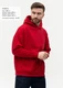 Худи унисекс оверсайз Stan Интерсофт, 350 гр/м2, красное - фото № 4