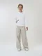 Худи детское Molti Kirenga Kids 2.0, белое - фото № 7