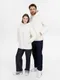 Худи оверсайз унисекс Molti Snuggie, белое - фото № 12