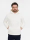 Худи оверсайз унисекс Molti Snuggie, белое - фото № 1