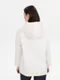 Худи оверсайз унисекс Molti Snuggie, белое - фото № 6