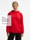 Худи унисекс Sol's Condor, красное - фото № 4