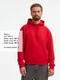 Худи унисекс Sol's Condor, красное - фото № 8