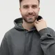 Худи унисекс Stan 20, футер с начесом, 260 гр/м2, темно-серое - фото № 10