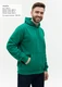 Худи унисекс Stan 20, футер с начесом, 260 гр/м2, зеленое - фото № 4